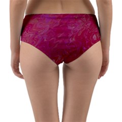Reversible Mid-Waist Bikini Bottoms 