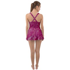 Ruffle Top Dress Swimsuit 