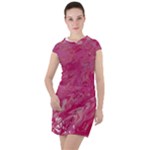 My Pour Cup Painting CBDOilPrincess 5ccf1e57-fc80-4e9f-bf46-a93057c672a9 Drawstring Hooded Dress