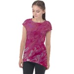 My Pour Cup Painting CBDOilPrincess 5ccf1e57-fc80-4e9f-bf46-a93057c672a9 Cap Sleeve High Low Top