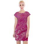 My Pour Cup Painting CBDOilPrincess 5ccf1e57-fc80-4e9f-bf46-a93057c672a9 Cap Sleeve Bodycon Dress