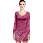 My Pour Cup Painting CBDOilPrincess 5ccf1e57-fc80-4e9f-bf46-a93057c672a9 Long Sleeve Velvet Bodycon Dress