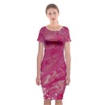 My Pour Cup Painting CBDOilPrincess 5ccf1e57-fc80-4e9f-bf46-a93057c672a9 Classic Short Sleeve Midi Dress