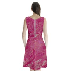Sleeveless Waist Tie Chiffon Dress 