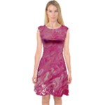 My Pour Cup Painting CBDOilPrincess 5ccf1e57-fc80-4e9f-bf46-a93057c672a9 Capsleeve Midi Dress
