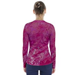 V-Neck Long Sleeve Top 