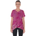 My Pour Cup Painting CBDOilPrincess 5ccf1e57-fc80-4e9f-bf46-a93057c672a9 Cut Out Side Drop Tee