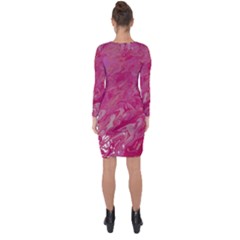 Asymmetric Cut-Out Shift Dress 
