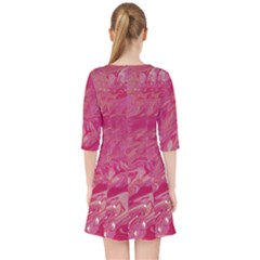 Quarter Sleeve Pocket Dress 