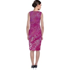 Sleeveless Velvet Midi Dress 