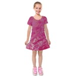 My Pour Cup Painting CBDOilPrincess 5ccf1e57-fc80-4e9f-bf46-a93057c672a9 Kids  Short Sleeve Velvet Dress