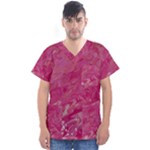 My Pour Cup Painting CBDOilPrincess 5ccf1e57-fc80-4e9f-bf46-a93057c672a9 Men s V-Neck Scrub Top