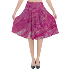 Flared Midi Skirt 