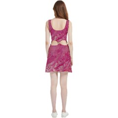 Velour Cutout Dress 