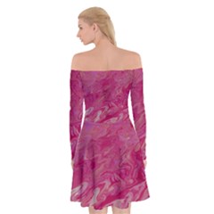 Off Shoulder Skater Dress 