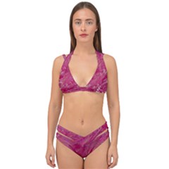 Double Strap Halter Bikini Set 
