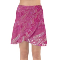 Wrap Front Skirt 