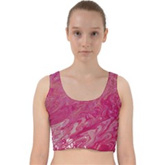 Velvet Racer Back Crop Top 