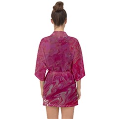 Half Sleeve Chiffon Kimono 