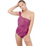 My Pour Cup Painting CBDOilPrincess 5ccf1e57-fc80-4e9f-bf46-a93057c672a9 Frilly One Shoulder Swimsuit