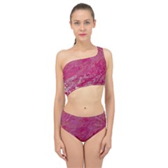 Spliced Up Two Piece Swimsuit 