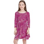 My Pour Cup Painting CBDOilPrincess 5ccf1e57-fc80-4e9f-bf46-a93057c672a9 Kids  Quarter Sleeve Skater Dress