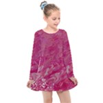 My Pour Cup Painting CBDOilPrincess 5ccf1e57-fc80-4e9f-bf46-a93057c672a9 Kids  Long Sleeve Dress