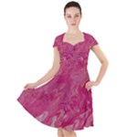 My Pour Cup Painting CBDOilPrincess 5ccf1e57-fc80-4e9f-bf46-a93057c672a9 Cap Sleeve Midi Dress