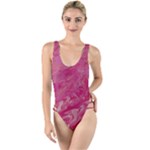 My Pour Cup Painting CBDOilPrincess 5ccf1e57-fc80-4e9f-bf46-a93057c672a9 High Leg Strappy Swimsuit