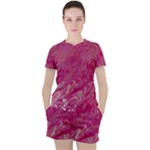 My Pour Cup Painting CBDOilPrincess 5ccf1e57-fc80-4e9f-bf46-a93057c672a9 Women s Tee and Shorts Set