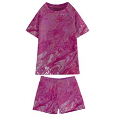 Kids  Swim T-Shirt and Shorts Set 