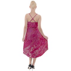 High-Low Halter Chiffon Dress  
