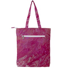 Double Zip Up Tote Bag 