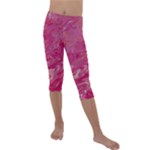 My Pour Cup Painting CBDOilPrincess 5ccf1e57-fc80-4e9f-bf46-a93057c672a9 Kids  Lightweight Velour Capri Leggings 