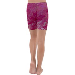 Kids  Lightweight Velour Capri Yoga Leggings 