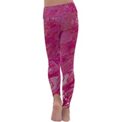 Kids  Lightweight Velour Classic Yoga Leggings 