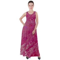 Empire Waist Velour Maxi Dress 