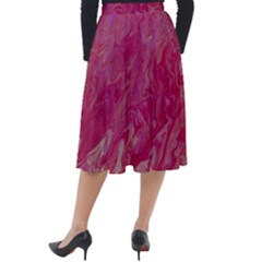 Classic Velour Midi Skirt  