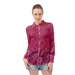 My Pour Cup Painting CBDOilPrincess 5ccf1e57-fc80-4e9f-bf46-a93057c672a9 Long Sleeve Chiffon Shirt