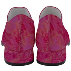 Women Slip On Heel Loafers 