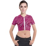 My Pour Cup Painting CBDOilPrincess 5ccf1e57-fc80-4e9f-bf46-a93057c672a9 Short Sleeve Cropped Jacket
