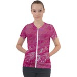 My Pour Cup Painting CBDOilPrincess 5ccf1e57-fc80-4e9f-bf46-a93057c672a9 Short Sleeve Zip Up Jacket