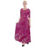 My Pour Cup Painting CBDOilPrincess 5ccf1e57-fc80-4e9f-bf46-a93057c672a9 Half Sleeves Maxi Dress