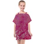My Pour Cup Painting CBDOilPrincess 5ccf1e57-fc80-4e9f-bf46-a93057c672a9 Kids  One Piece Chiffon Dress