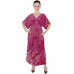 My Pour Cup Painting CBDOilPrincess 5ccf1e57-fc80-4e9f-bf46-a93057c672a9 V-Neck Boho Style Maxi Dress
