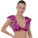 My Pour Cup Painting CBDOilPrincess 5ccf1e57-fc80-4e9f-bf46-a93057c672a9 Plunge Frill Sleeve Bikini Top