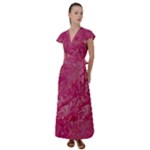 My Pour Cup Painting CBDOilPrincess 5ccf1e57-fc80-4e9f-bf46-a93057c672a9 Flutter Sleeve Maxi Dress