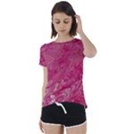 My Pour Cup Painting CBDOilPrincess 5ccf1e57-fc80-4e9f-bf46-a93057c672a9 Short Sleeve Foldover Tee