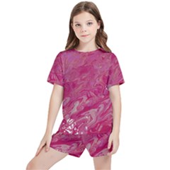 Kids  T-Shirt And Sports Shorts Set 