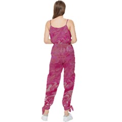 Sleeveless Tie Ankle Chiffon Jumpsuit 